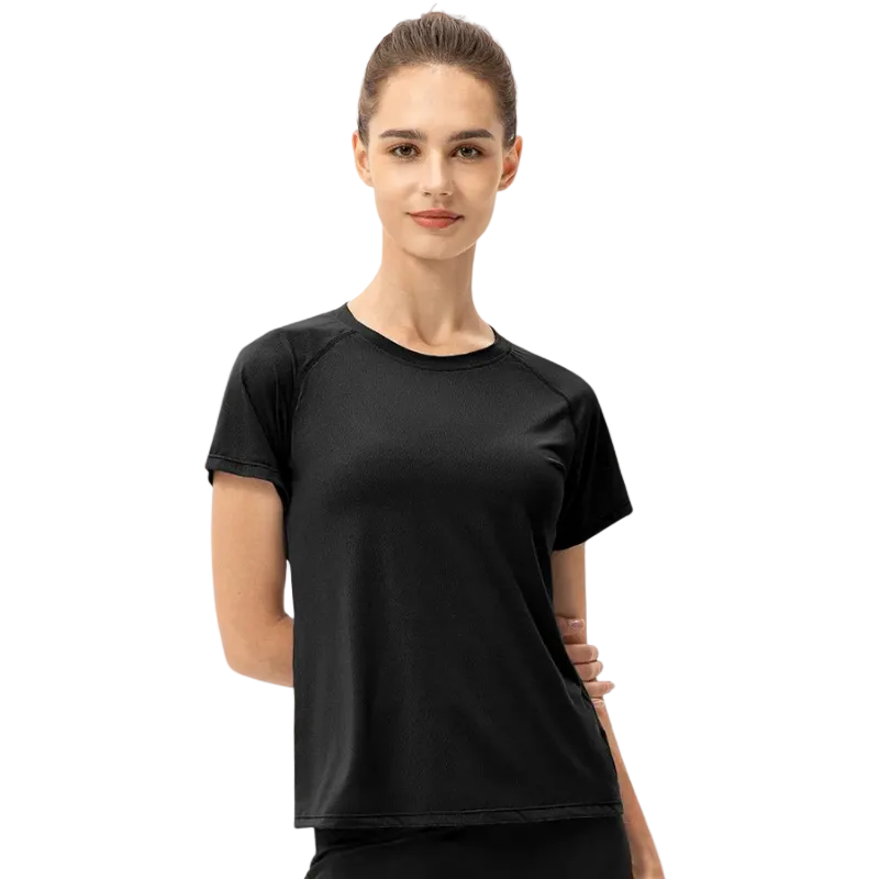 Camiseta Esportiva Feminina FlexMove - Ultra-leve e Respirável