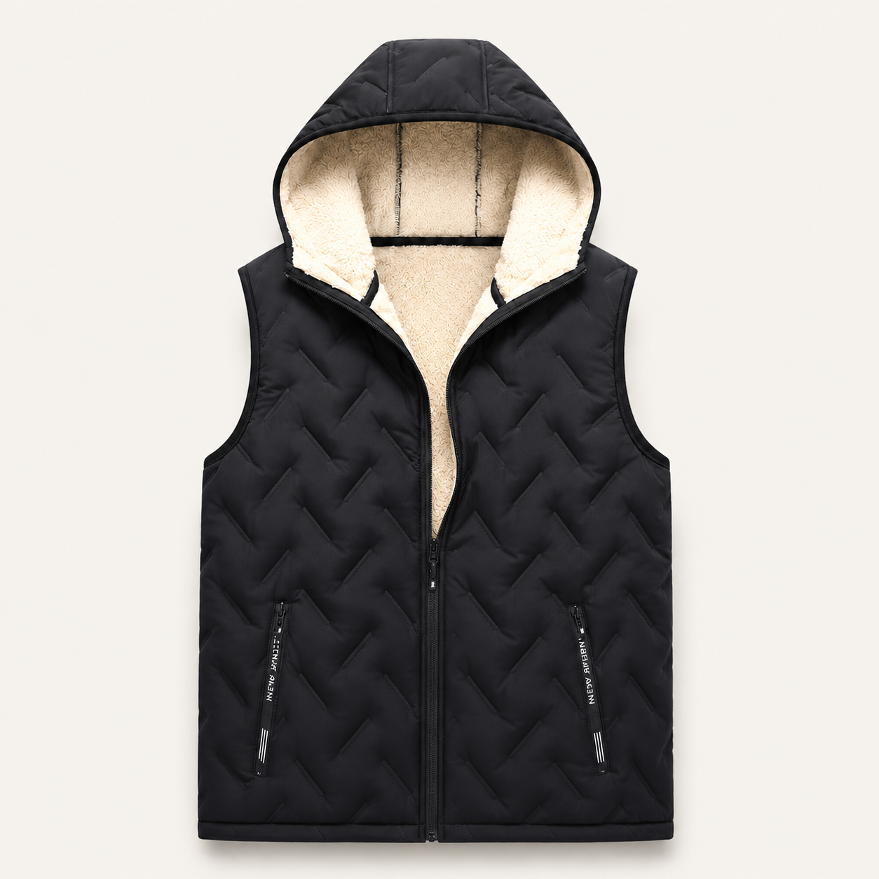 Colete Térmico Confort Size Premium - Fleece Quentinho com Zíper