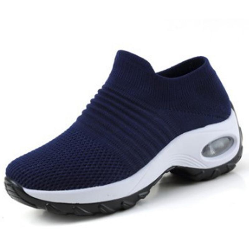 Tenis Ortopedico Feminino Azul Belevita