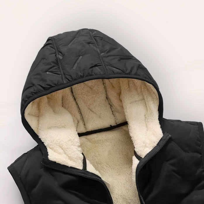 Conjunto Térmico Colete + Calça Impermeável Confort Size Premium - com Forro de Lã | + Meia Térmica de Brinde