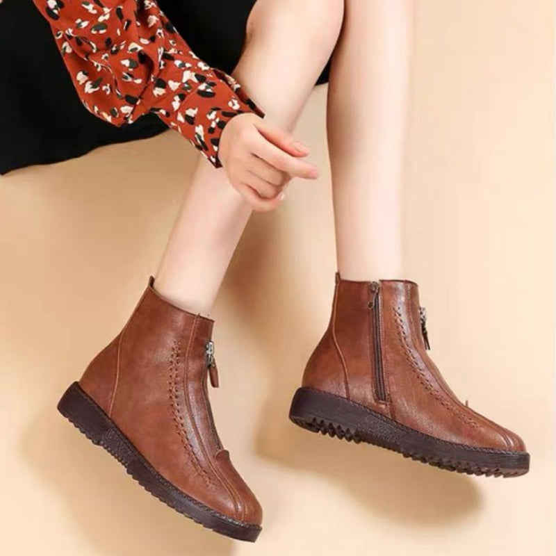 Botas de Inverno Feminina - Warm Confort + Brinde (Par de Meias Aveludadas)