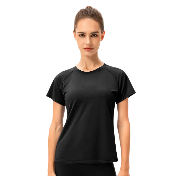 Camiseta Esportiva Feminina FlexMove - Ultra-leve e Respirável