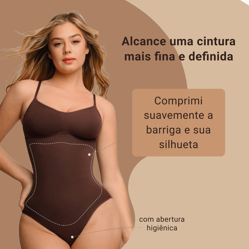 Body Modelador - Up Shaper - Compre 1 Leve 2 + Brinde Calcinha Modeladora (Tanga / Fio)