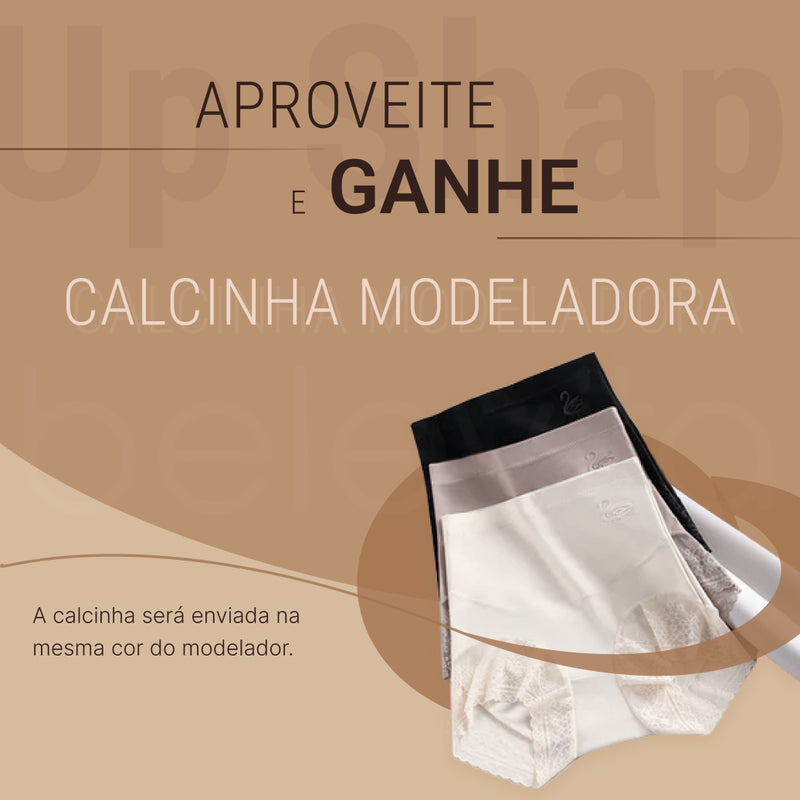 Body Modelador - Up Shaper - Compre 1 Leve 2 + Brinde Calcinha Modeladora (Tanga / Fio)