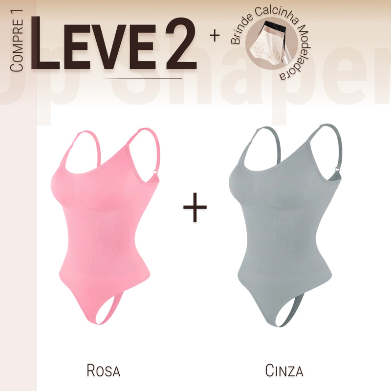 Body Modelador - Up Shaper - Compre 1 Leve 2 + Brinde Calcinha Modeladora | LANÇAMENTO NOVAS CORES