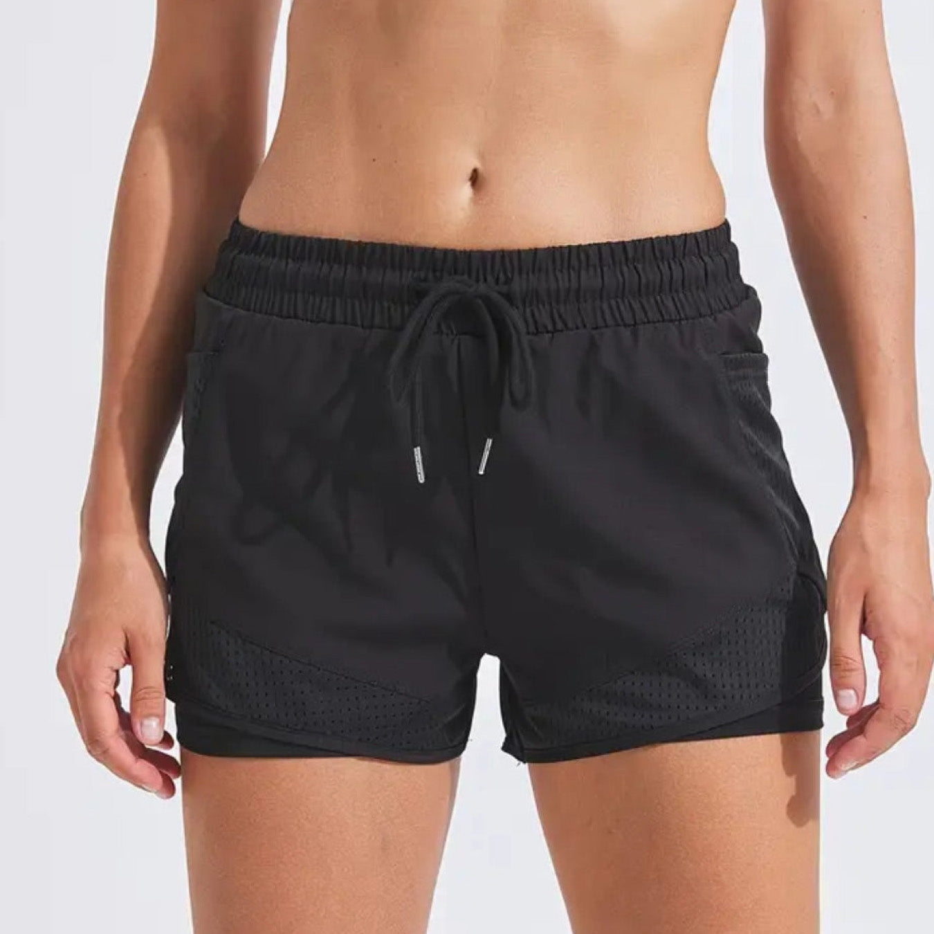 Short Esportivo  Performance UltraFit - Dupla face, Leve, Respirável e com Bolsos | Compre 1 LEVE 2
