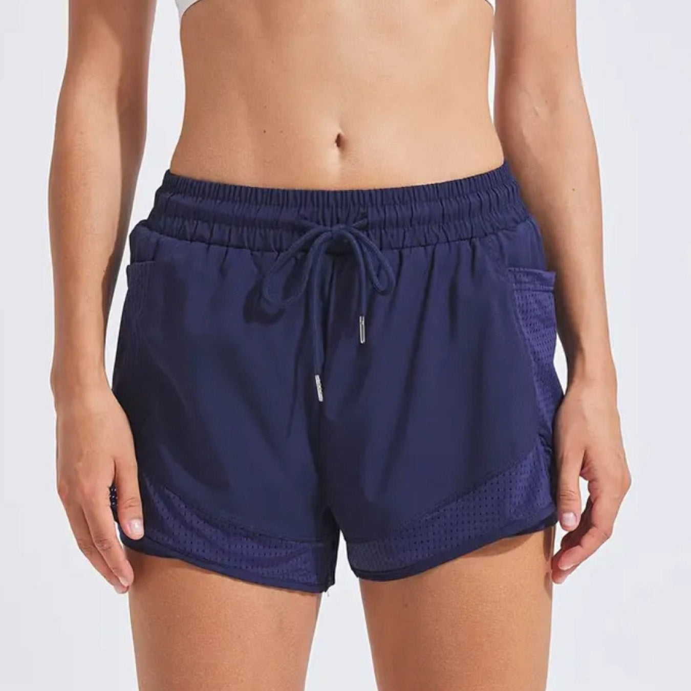 Short Esportivo  Performance UltraFit - Dupla face, Leve, Respirável e com Bolsos | Compre 1 LEVE 2