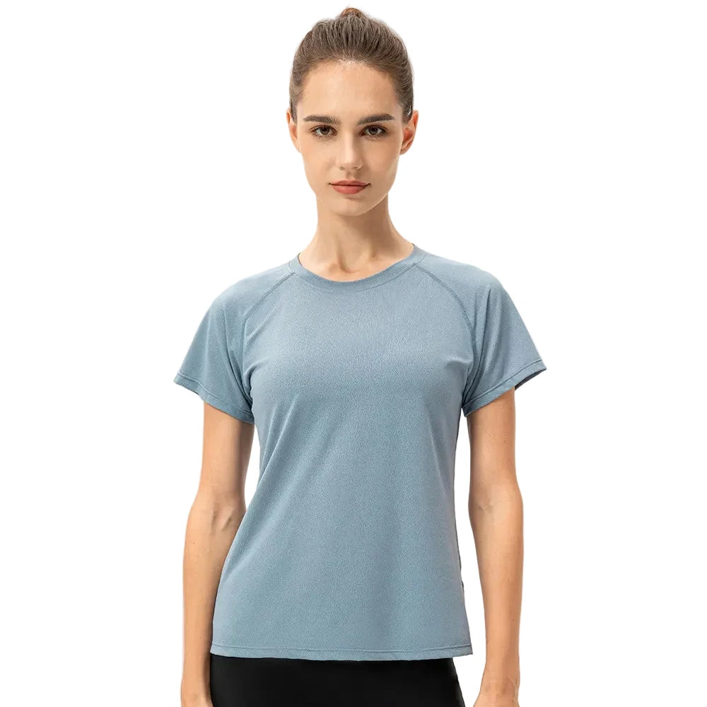 Camiseta Esportiva Feminina FlexMove - Ultra-leve e Respirável