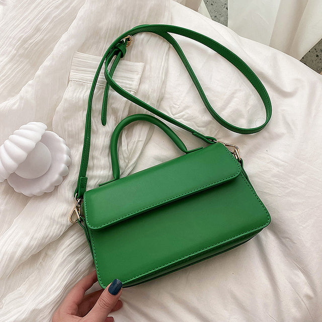 Bolsa de Ombro Feminina Bau Verde Luza Belevita