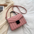 Bolsa Feminina Luxo Rosa Crossbody Belevita 