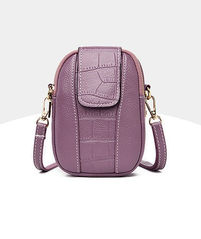 Bolsa Casual Feminina Lateral Lilas 